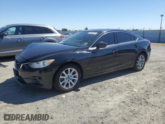 2015 Mazda 6 i Sport with VIN JM1GJ1U51F1190692, listed as a Copart auction lot 50344255 with 122,463 mi miles and Salvage Title. Bid and sale history available at DreamBid. Image 1.