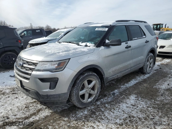 2018 Ford Explorer with VIN 1FM5K8B88JGB74095, listed as a Copart auction lot 89245055 with 102,459 mi miles and Salvage Title. Bid and sale history available at carsss.com. Image 1.