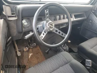 1995 Jeep Wrangler S with VIN 1J4FY19P6SP296140, listed as a Copart auction lot 72147134 with 182,049 mi miles and Salvage Title. Bid and sale history available at carsss.com. Image 8.