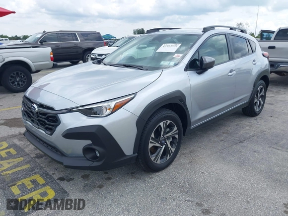 2024 Subaru Crosstrek Premium с VIN JF2GUADC0R8341461, выставлен на аукционе IAAI как лот 42393575 с пробегом 3 743 миль миль и . История ставок и продаж доступна на DreamBid. Изображение 2.