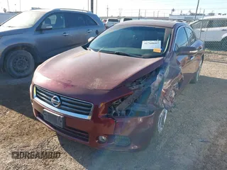 2013 Nissan Maxima S with VIN 1N4AA5AP7DC807233, listed as a IAAI auction lot 41760607 with 163,599 mi miles and . Bid and sale history available at DreamBid. Image 6.