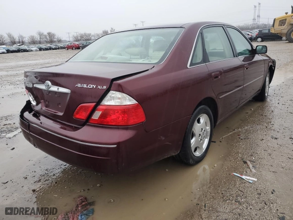 2003 Toyota Avalon XL with VIN 4T1BF28B93U338241, listed as a Copart auction lot 47875835 with 234,751 mi miles and Salvage Title. Bid and sale history available at carsss.com. Image 3.