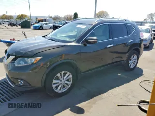 2015 Nissan Rogue S with VIN 5N1AT2MT1FC868734, listed as a Copart auction lot 53066935 with 96,568 mi miles and Salvage Title. Bid and sale history available at carsss.com. Image 1.