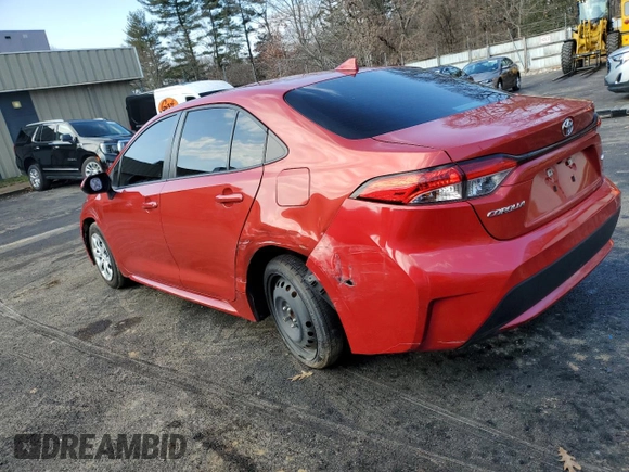 2021 Toyota Corolla LE with VIN 5YFEPMAE1MP175291, listed as a Copart auction lot 42243175 with 84,572 mi miles and Clean Title. Bid and sale history available at carsss.com. Image 2.