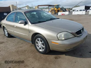 2001 Mercury Sable LS Premium with VIN 1MEFM55S81G625243, listed as a IAAI auction lot 41659063 with 186,377 mi miles and . Bid and sale history available at DreamBid. Image 1.