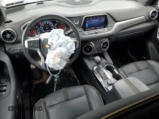 2021 Chevrolet Blazer Premier с VIN 3GNKBLRS6MS562144, выставлен на аукционе Copart как лот 45912085 с пробегом 48 846 миль миль и Списание • Salvage title. История ставок и продаж доступна на DreamBid. Изображение 8.