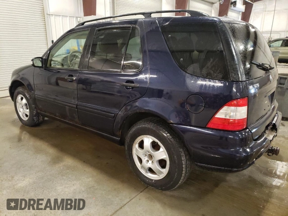 2002 Mercedes-Benz M 320/430/500 с VIN 4JGAB54E52A319680, выставлен на аукционе Copart как лот 55136505 с пробегом 192 023 миль миль и На запчасти • Non repairable. История ставок и продаж доступна на DreamBid. Изображение 2.