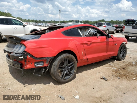 2020 Ford Mustang GT with VIN 1FA6P8CF0L5119426, listed as a Copart auction lot 60260914 with Not Provided miles and Non Repairable. Bid and sale history available at DreamBid. Image 3.