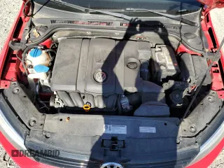 2012 Volkswagen Jetta SE with VIN 3VWDP7AJXCM411045, listed as a Copart auction lot 55111105 with 99,219 mi miles and Salvage title. Bid and sale history available at DreamBid. Image 11.