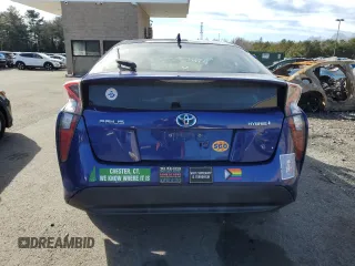 2016 Toyota Prius Two with VIN JTDKBRFU4G3531289, listed as a Copart auction lot 47444675 with 133,821 mi miles and Salvage Title. Bid and sale history available at DreamBid. Image 6.