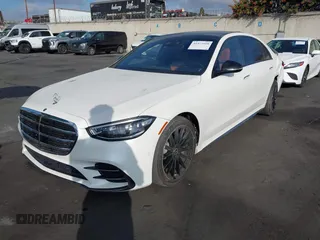 2023 Mercedes-Benz S-Class S 500 with VIN W1K6G6DB0PA182622, listed as a IAAI auction lot 41477910 with 41,075 mi miles. Bid and sale history available at carsss.com. Image 23.