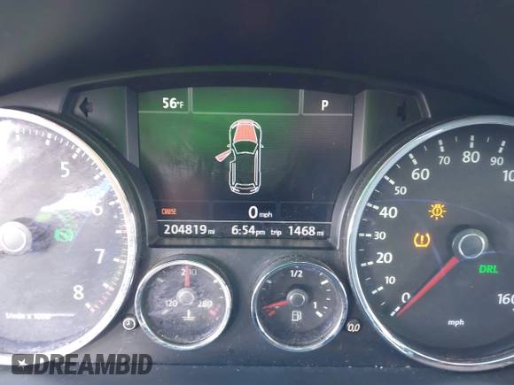 2010 Volkswagen Touareg VR6 with VIN WVGBF7A96AD002466, listed as a IAAI auction lot 41709052 with 204,819 mi miles and . Bid and sale history available at DreamBid. Image 7.