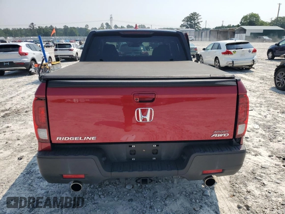 2021 Honda Ridgeline Sport с VIN 5FPYK3F19MB007980, выставлен на аукционе Copart как лот 59079175 с пробегом 68 779 миль миль и Списание • Salvage title. История ставок и продаж доступна на DreamBid. Изображение 6.