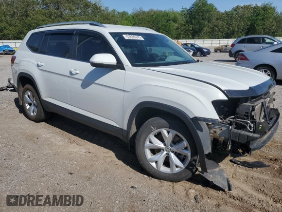 2018 Volkswagen Atlas SE z VIN 1V2KR2CA9JC580829, wystawiony jako Copart lot #53836245 z przebiegiem 93 194 mil mil oraz Szkoda całkowita • Salvage title. Historia ofert i sprzedaży dostępna na DreamBid. Obrazek 4.