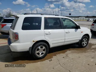 2006 Honda Pilot EX-L with VIN 2HKYF18556H524909, listed as a Copart auction lot 52344245 with 284,456 mi miles and Non Repairable. Bid and sale history available at DreamBid. Image 3.