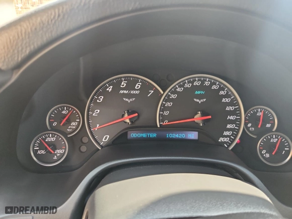 2008 Chevrolet Corvette with VIN 1G1YY36W285122536, listed as a Copart auction lot 44393375 with 102,420 mi miles and Clean Title. Bid and sale history available at carsss.com. Image 8.