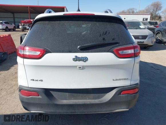 2017 Jeep Cherokee Limited with VIN 1C4PJMDB7HW647325, listed as a IAAI auction lot 41472364 with 37,129 mi miles and . Bid and sale history available at DreamBid. Image 15.