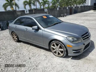 2014 Mercedes-Benz C 250 Sport with VIN WDDGF4HB5EA959413, listed as a Copart auction lot 54535425 with 128,926 mi miles and Clean Title. Bid and sale history available at DreamBid. Image 4.