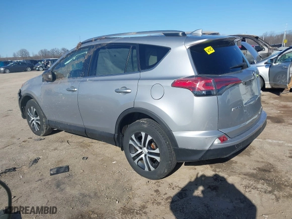 2017 Toyota RAV4 LE with VIN 2T3BFREV4HW631888, listed as a IAAI auction lot 41984721 with 41,215 mi miles. Bid and sale history available at carsss.com. Image 3.