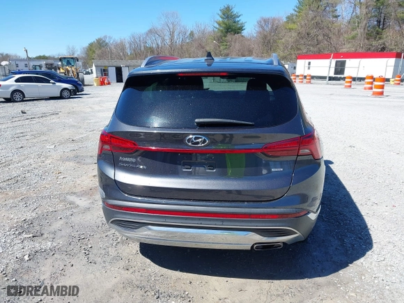 2021 Hyundai Santa Fe SEL with VIN 5NMS2DAJ6MH346514, listed as a IAAI auction lot 41829956 with 95,813 mi miles. Bid and sale history available at carsss.com. Image 16.