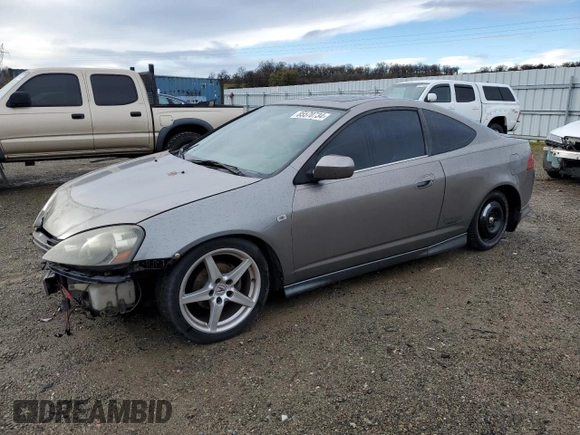 2005 Acura RSX with VIN JH4DC53885S004864, listed as a Copart auction lot 85570734 with 237,380 mi miles and Salvage title. Bid and sale history available at DreamBid. Image 1.