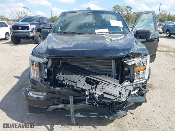2023 Ford F-150 XL with VIN 1FTEW1EP3PKD05149, listed as a IAAI auction lot 41568543 with 5,594 mi miles. Bid and sale history available at carsss.com. Image 6.