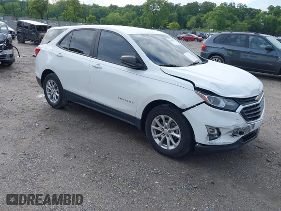 2021 Chevrolet Equinox LS with VIN 3GNAXHEV5MS100457, listed as a IAAI auction lot 42334872 with 64,241 mi miles and . Bid and sale history available at DreamBid. Image 1.