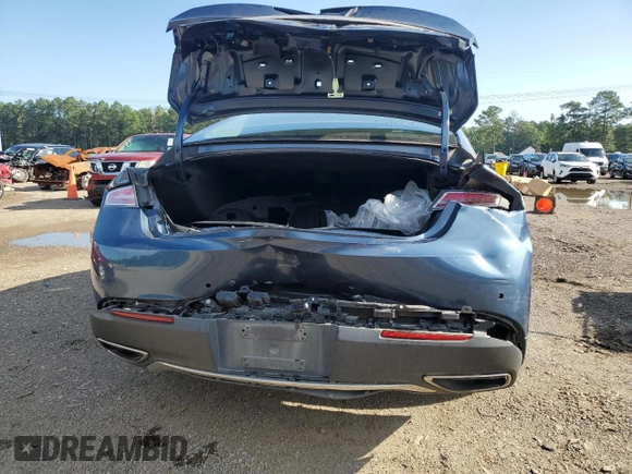 2019 Lincoln MKZ Reserve I with VIN 3LN6L5D96KR618512, listed as a Copart auction lot 62290405 with 55,686 mi miles and Salvage title. Bid and sale history available at DreamBid. Image 6.