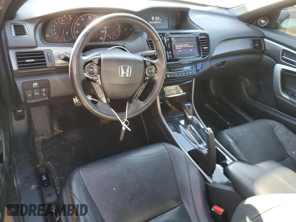 2016 Honda Accord Touring with VIN 1HGCT2B08GA002551, listed as a Copart auction lot 49298025 with 3,618 mi miles and Salvage Title. Bid and sale history available at DreamBid. Image 8.