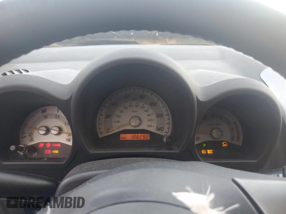 2008 Scion tC Spec with VIN JTKDE167680239778, listed as a Copart auction lot 55767875 with 188,292 mi miles and Salvage Title. Bid and sale history available at DreamBid. Image 9.