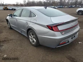 2022 Hyundai Sonata SE with VIN 5NPEG4JA0NH133593, listed as a Copart auction lot 50012055 with 40,666 mi miles and Salvage Title. Bid and sale history available at carsss.com. Image 2.