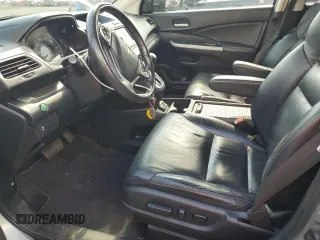 2012 Honda CR-V EX-L with VIN JHLRM4H74CC015644, listed as a Copart auction lot 63057475 with 222,347 mi miles and Salvage title. Bid and sale history available at DreamBid. Image 7.
