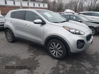 2019 Kia Sportage EX with VIN KNDPNCAC6K7498094, listed as a IAAI auction lot 41054215 with 69,795 mi miles and . Bid and sale history available at DreamBid. Image 1.