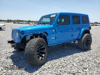 2023 Jeep Wrangler Sahara с VIN 1C4HJXEN2PW665292, выставлен на аукционе Copart как лот 57420785 с пробегом 20 719 миль миль и Списание • Salvage title. История ставок и продаж доступна на DreamBid. Изображение 1.