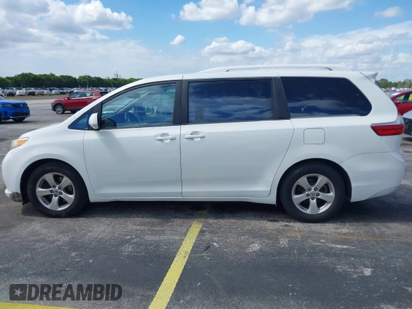 2015 Toyota Sienna LE AAS with VIN 5TDKK3DC4FS628853, listed as a IAAI auction lot 42188704 with 135,340 mi miles and . Bid and sale history available at DreamBid. Image 14.