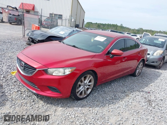 2015 Mazda 6 i Touring with VIN JM1GJ1V57F1218364, listed as a IAAI auction lot 41885205 with 233,747 mi miles. Bid and sale history available at carsss.com. Image 17.