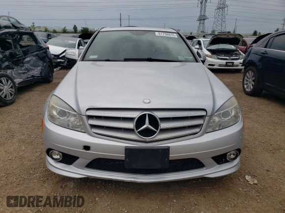 2009 Mercedes-Benz C 300 Sport with VIN WDDGF81X69F214529, listed as a Copart auction lot 61756915 with 135,184 mi miles and Clean title. Bid and sale history available at DreamBid. Image 5.
