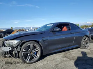 2016 BMW M4 with VIN WBS3U9C52GP968608, listed as a Copart auction lot 82890884 with 95,074 mi miles and Salvage Title. Bid and sale history available at carsss.com. Image 1.