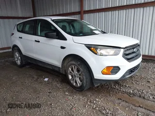 2018 Ford Escape S with VIN 1FMCU0F74JUA06900, listed as a IAAI auction lot 42379653 with 86,982 mi miles and . Bid and sale history available at DreamBid. Image 1.