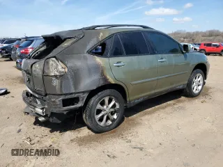 2008 Lexus RX 350 with VIN 2T2HK31U38C092475, listed as a Copart auction lot 53398565 with Not Provided miles and Non Repairable. Bid and sale history available at DreamBid. Image 3.