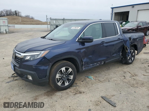 2020 Honda Ridgeline RTL with VIN 5FPYK3F5XLB024000, listed as a Copart auction lot 51298255 with 74,822 mi miles and Non repairable. Bid and sale history available at DreamBid. Image 1.
