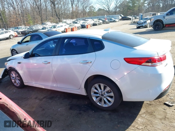2017 Kia Optima LX with VIN 5XXGT4L38HG161323, listed as a IAAI auction lot 41672014 with 181,730 mi miles. Bid and sale history available at carsss.com. Image 14.