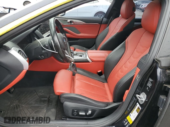 2020 BMW 8 Series M850i with VIN WBAGV8C04LCE45015, listed as a Copart auction lot 73153414 with 25,190 mi miles and Salvage title. Bid and sale history available at DreamBid. Image 7.