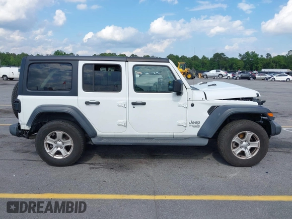 2018 Jeep Wrangler Unlimited Sport с VIN 1C4HJXDG2JW127282, выставлен на аукционе IAAI как лот 42188212 с пробегом 51 902 миль миль и . История ставок и продаж доступна на DreamBid. Изображение 14.