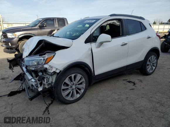 2020 Buick Encore Preferred with VIN KL4CJASB9LB342189, listed as a Copart auction lot 48814595 with 35,920 mi miles and Salvage Title. Bid and sale history available at carsss.com. Image 1.