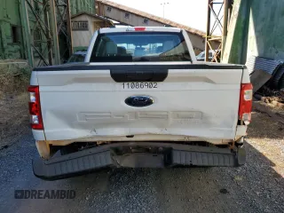 2023 Ford F-150 XL with VIN 1FTEW1EBXPKE80986, listed as a Copart auction lot 60357284 with 10,525 mi miles and Salvage Title. Bid and sale history available at carsss.com. Image 6.