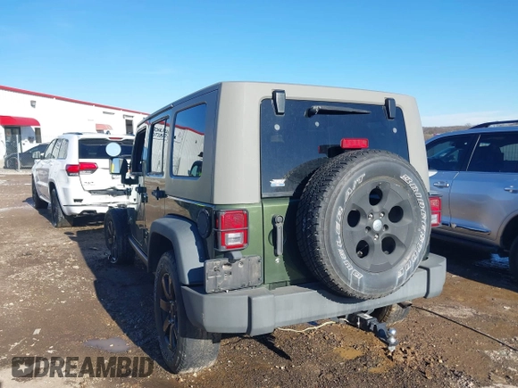 2008 Jeep Wrangler Unlimited X with VIN 1J8GA39118L594626, listed as a IAAI auction lot 41618878 with 166,071 mi miles and . Bid and sale history available at DreamBid. Image 3.