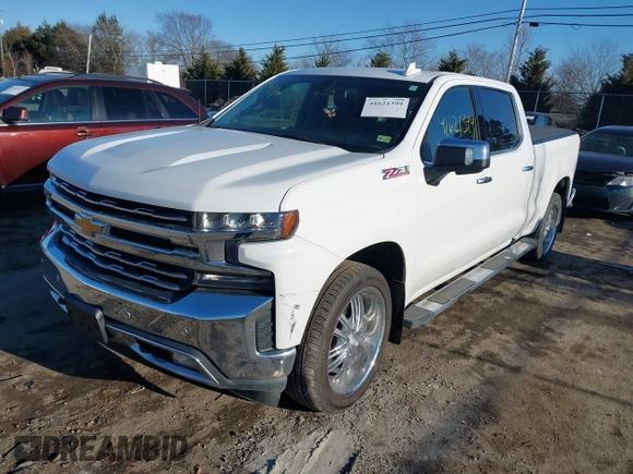 2020 Chevrolet Silverado 1500 LTZ with VIN 1GCUYGEDXLZ177976, listed as a IAAI auction lot 41621399 with 129,578 mi miles and . Bid and sale history available at DreamBid. Image 17.
