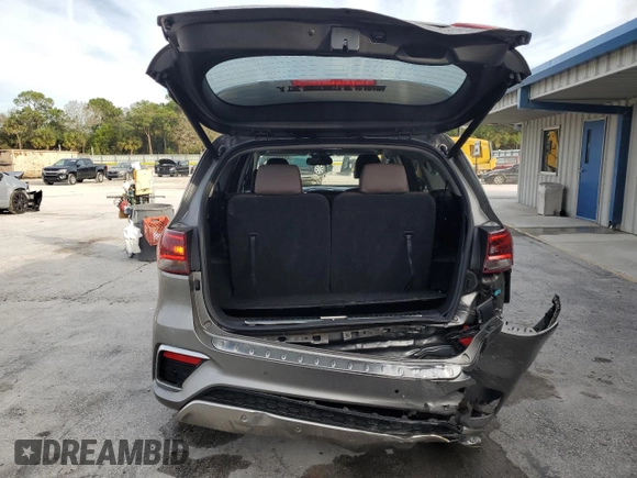 2019 Kia Sorento SX V6 with VIN 5XYPKDA59KG505820, listed as a Copart auction lot 42250135 with 59,097 mi miles and Salvage Title. Bid and sale history available at carsss.com. Image 6.
