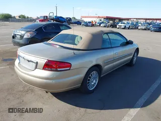2004 Chrysler Sebring LXi with VIN 1C3EL55R34N373158, listed as a IAAI auction lot 40717029 with 117,595 mi miles and . Bid and sale history available at DreamBid. Image 4.